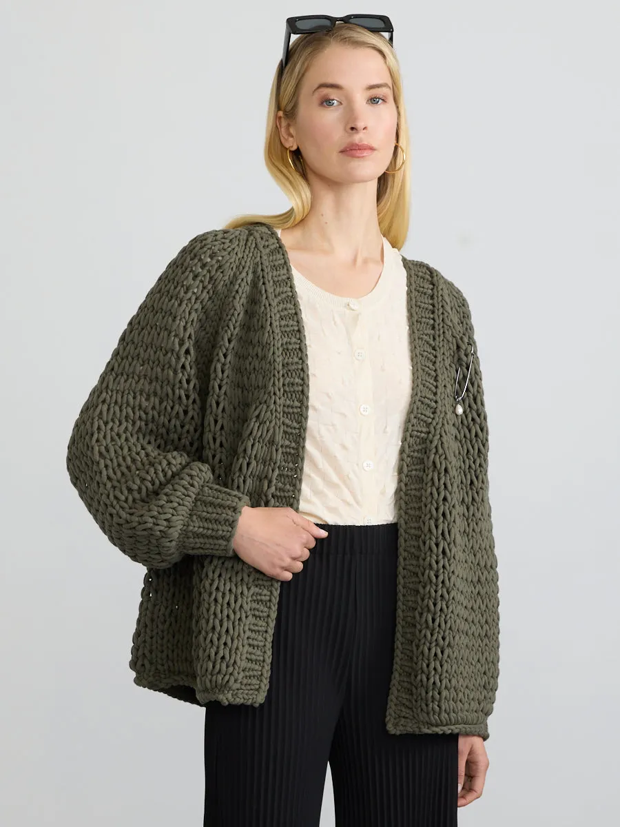 Hand Knit Cardigan