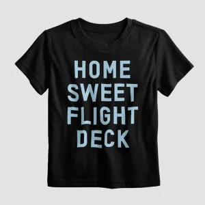 Home Sweet Flight Deck - Kids T-Shirt