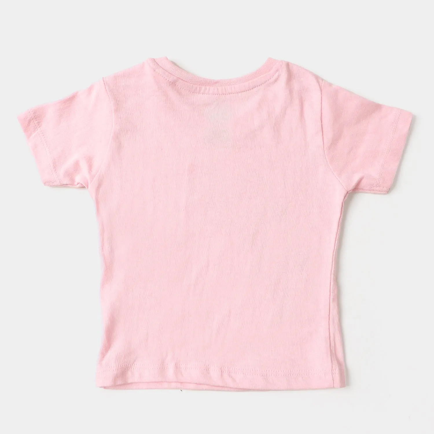 Infant Girls Cotton Set 2 PC Character - Candy Pink