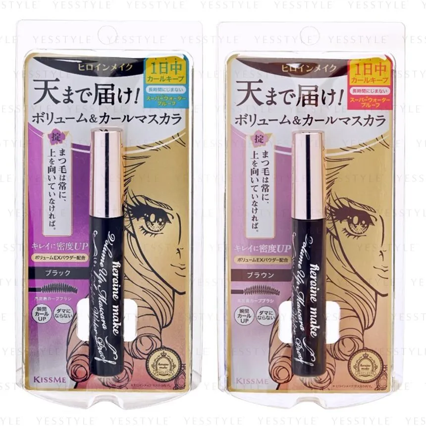 ISEHAN - Kiss Me Heroine Make Prime Volume & Curl Mascara Super Waterproof