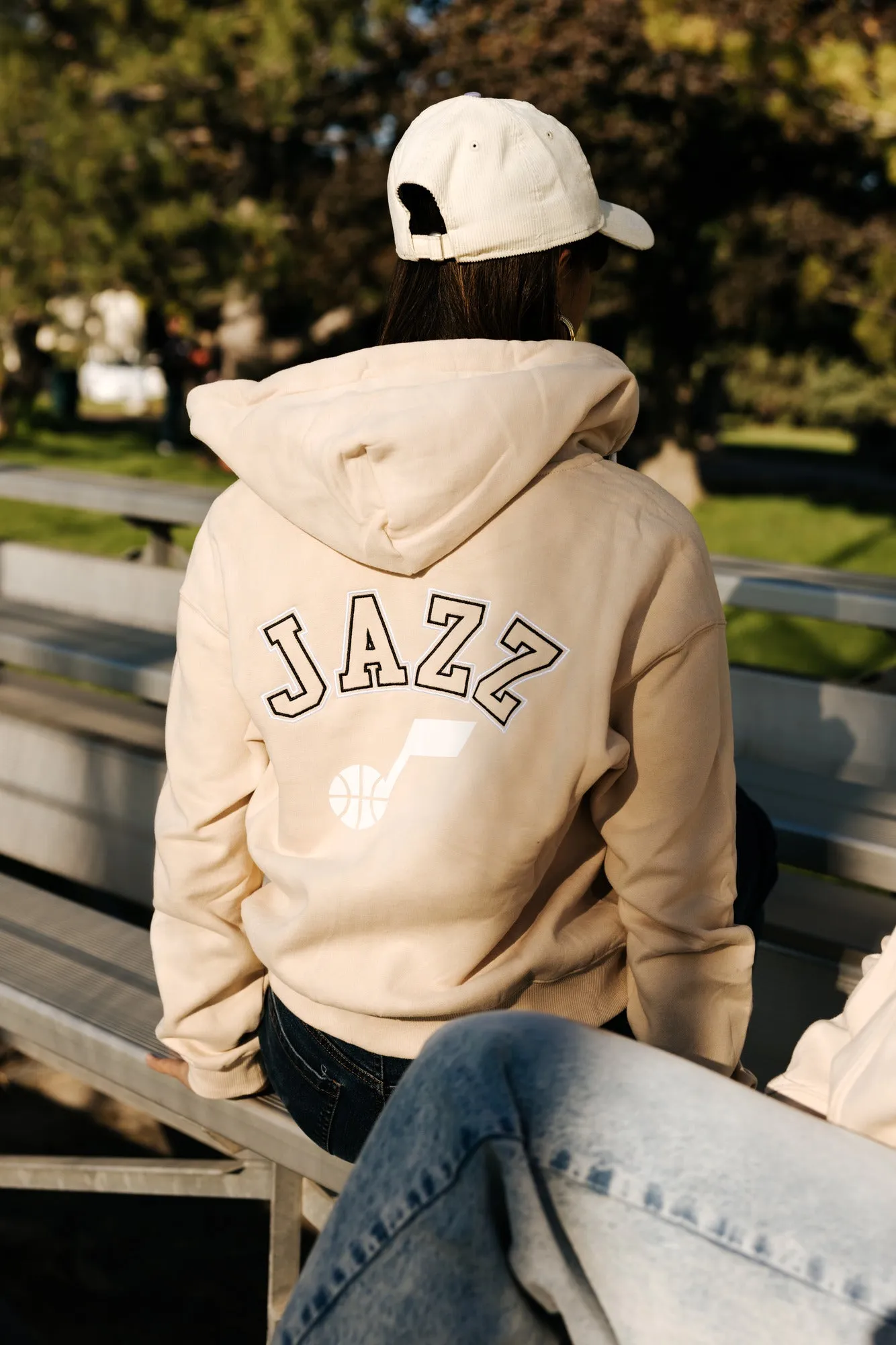 Jazz Tonal Zip-Up Hoodie - Brown - WEAR