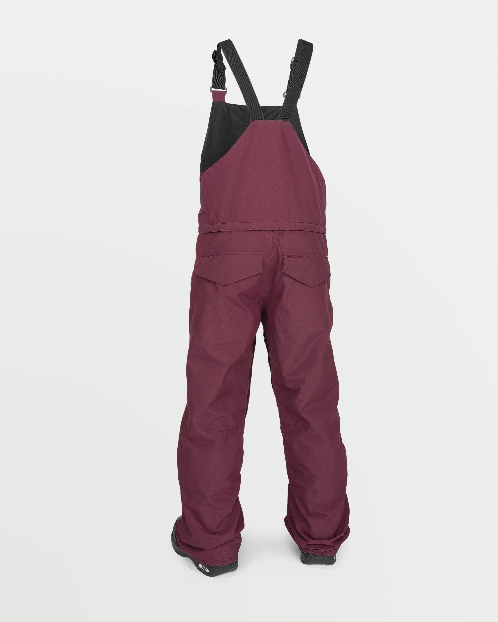 Kids Barkley Insulated Bib Overalls - Burgundy