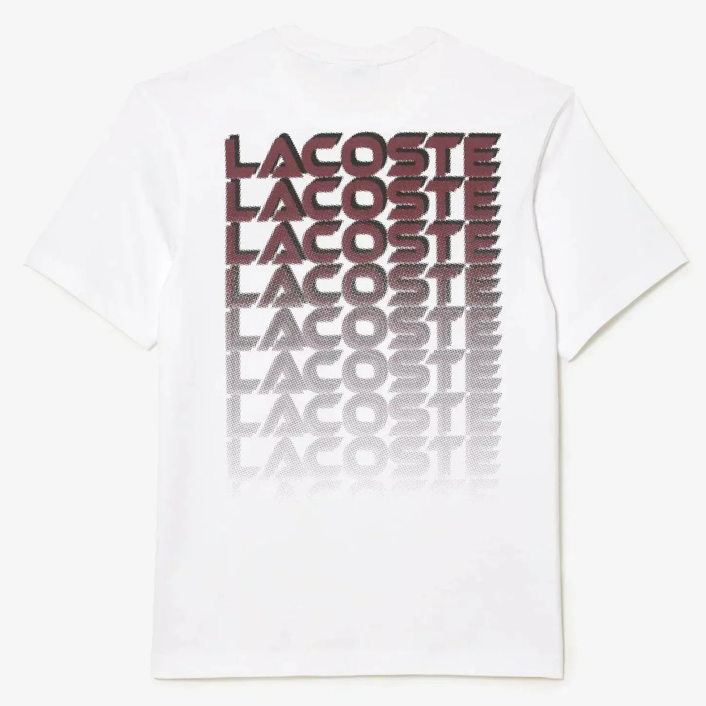 Lacoste Printed Heavy Cotton Jersey T-Shirt