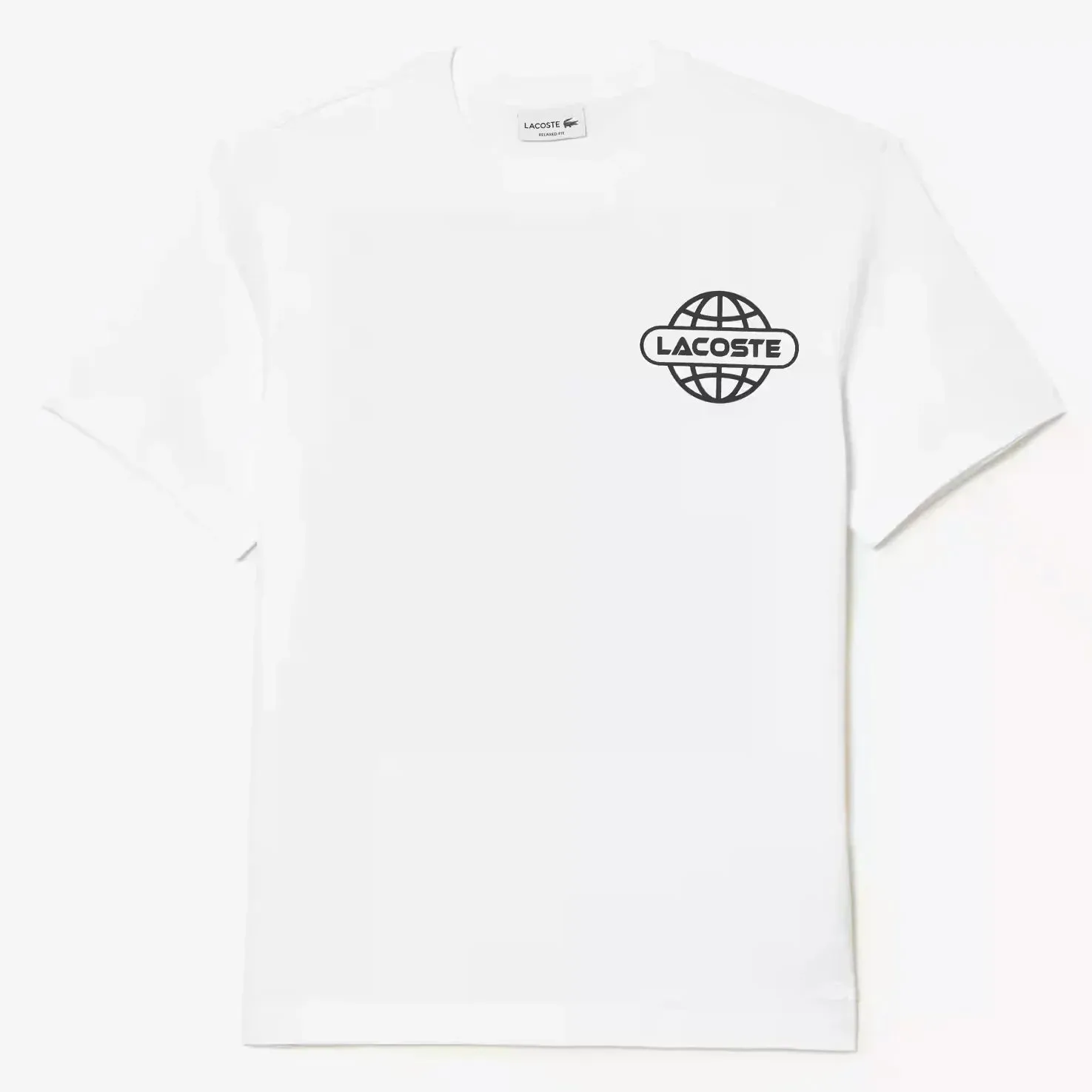 Lacoste Printed Heavy Cotton Jersey T-Shirt