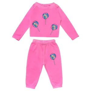 LOLLIPOP SWEATSHIRT AND SWEATPANTS SET