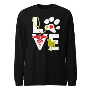 Love Dog Unisex Long Sleeve Tee