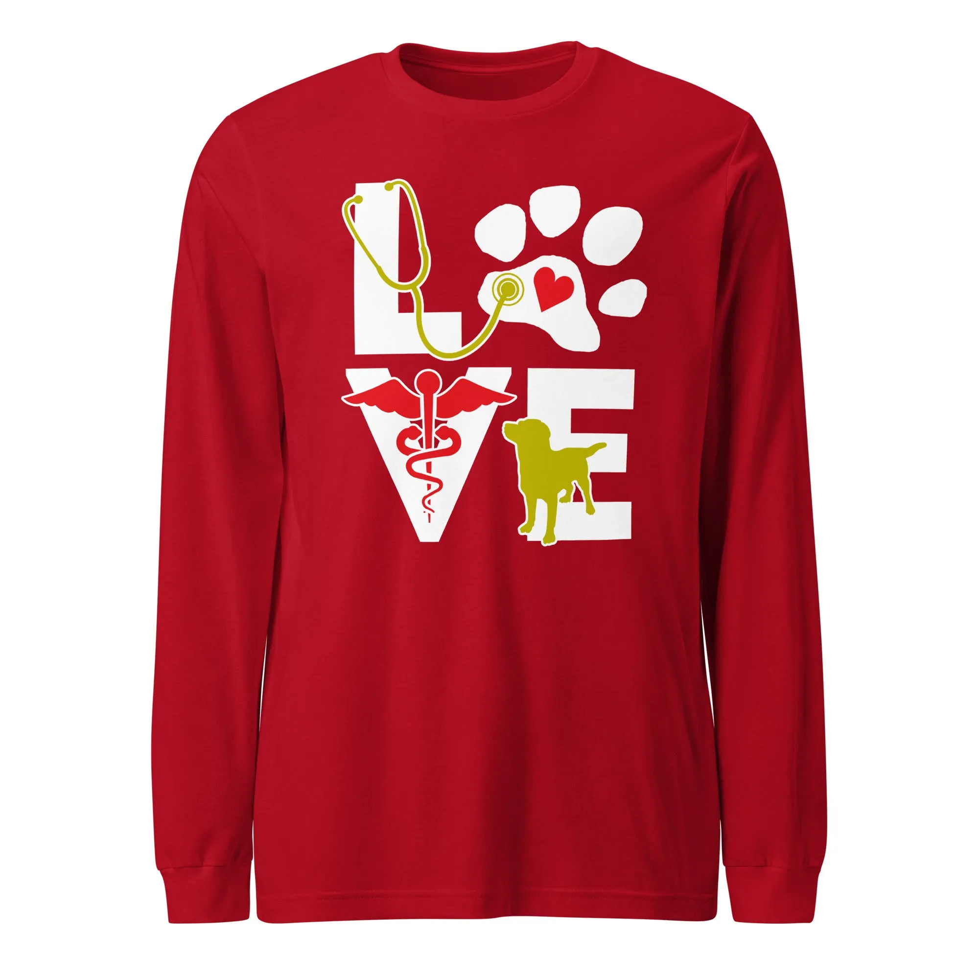 Love Dog Unisex Long Sleeve Tee