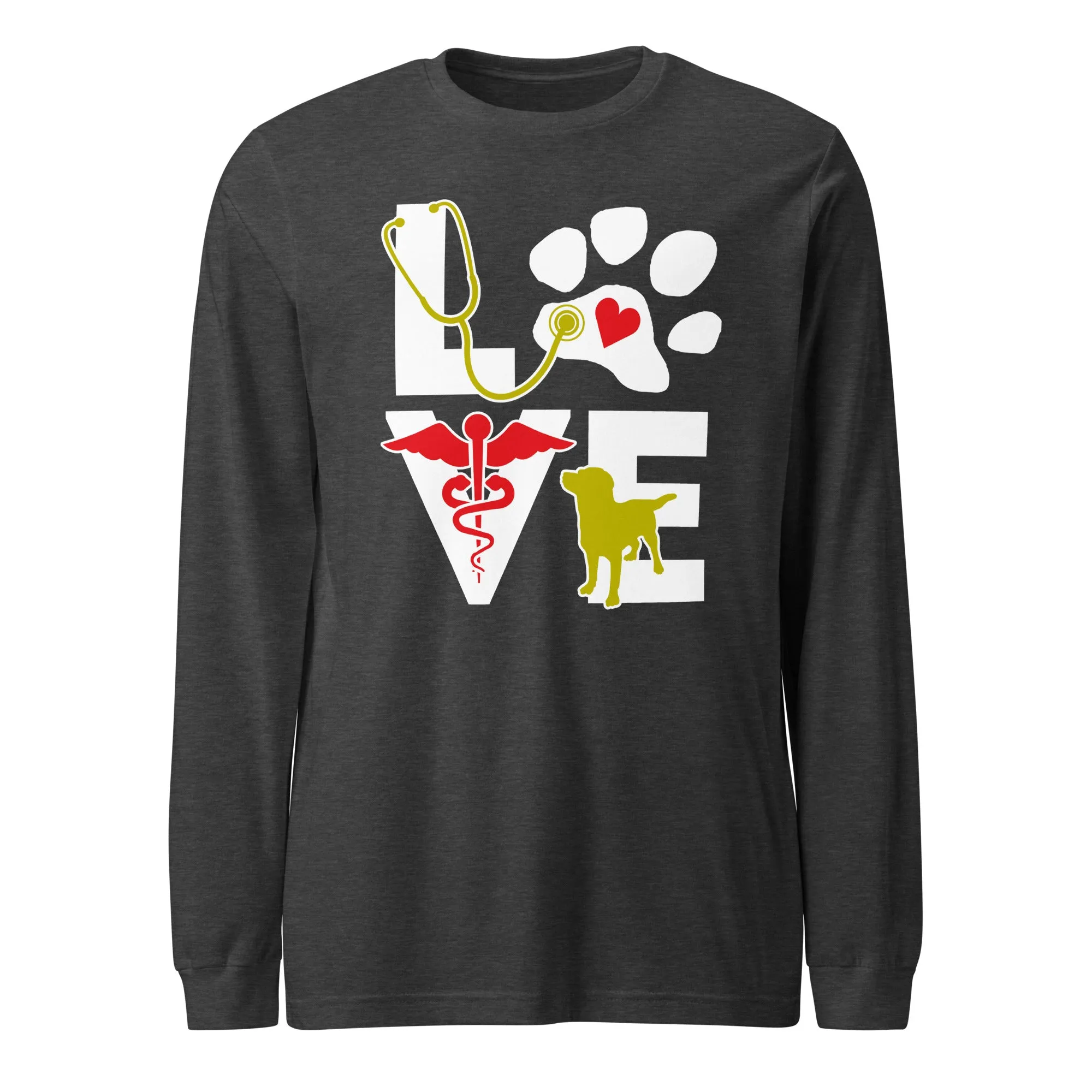 Love Dog Unisex Long Sleeve Tee