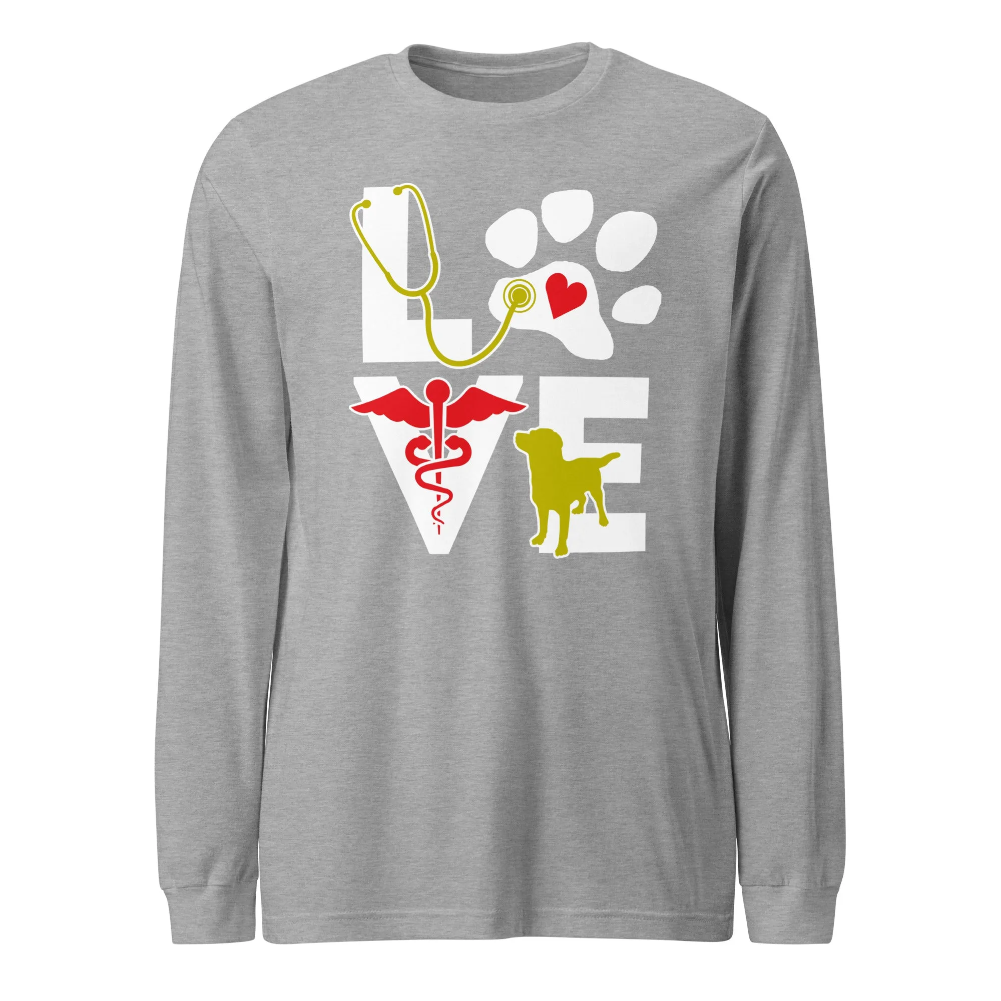 Love Dog Unisex Long Sleeve Tee