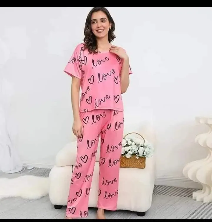 Love Woman Pajama Set