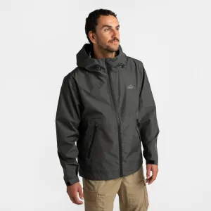 Mens Horizon 3L Rain Jacket Charcoal