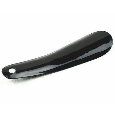 One-pair 12cm Professional Black Plastic Shoe Horn