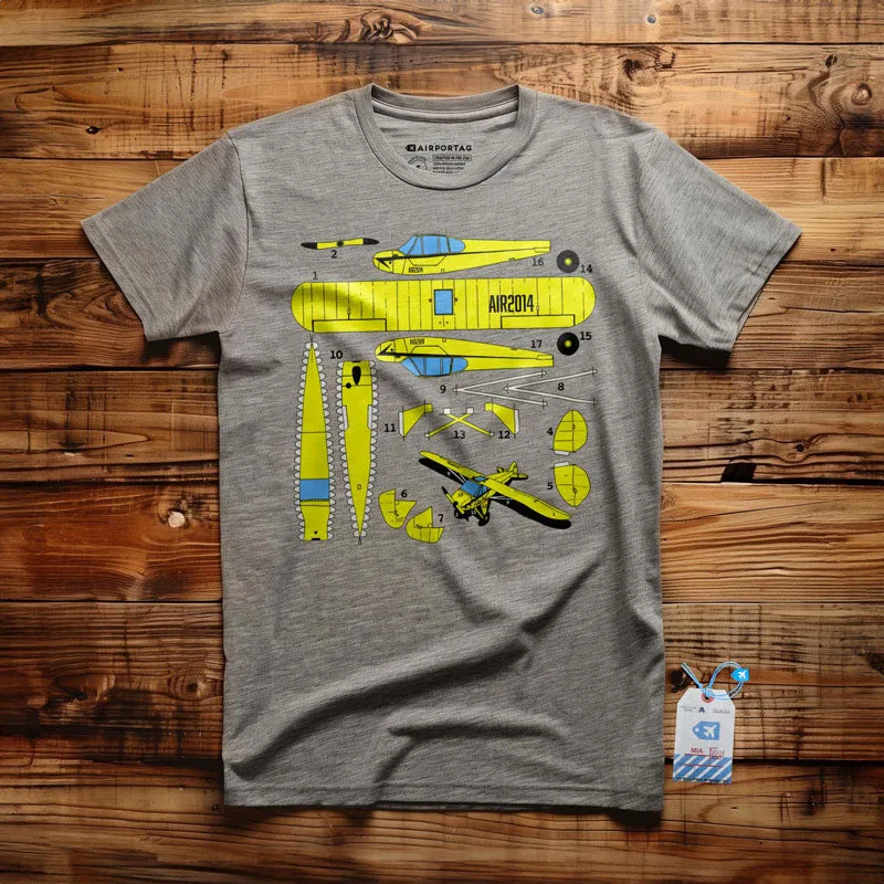 Paper Model Plane - T-Shirt