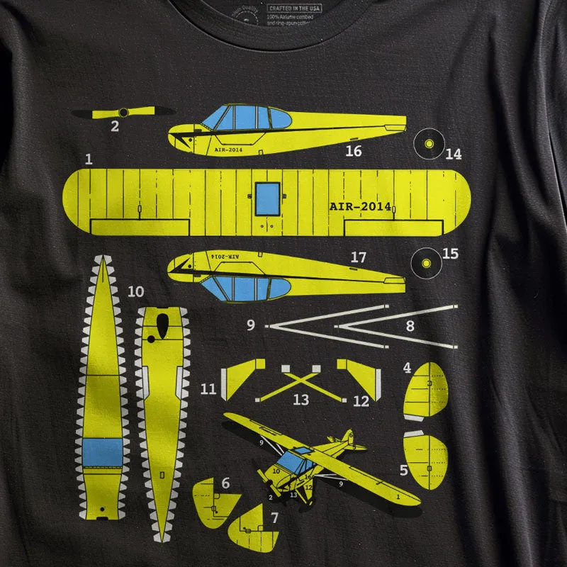 Paper Model Plane - T-Shirt