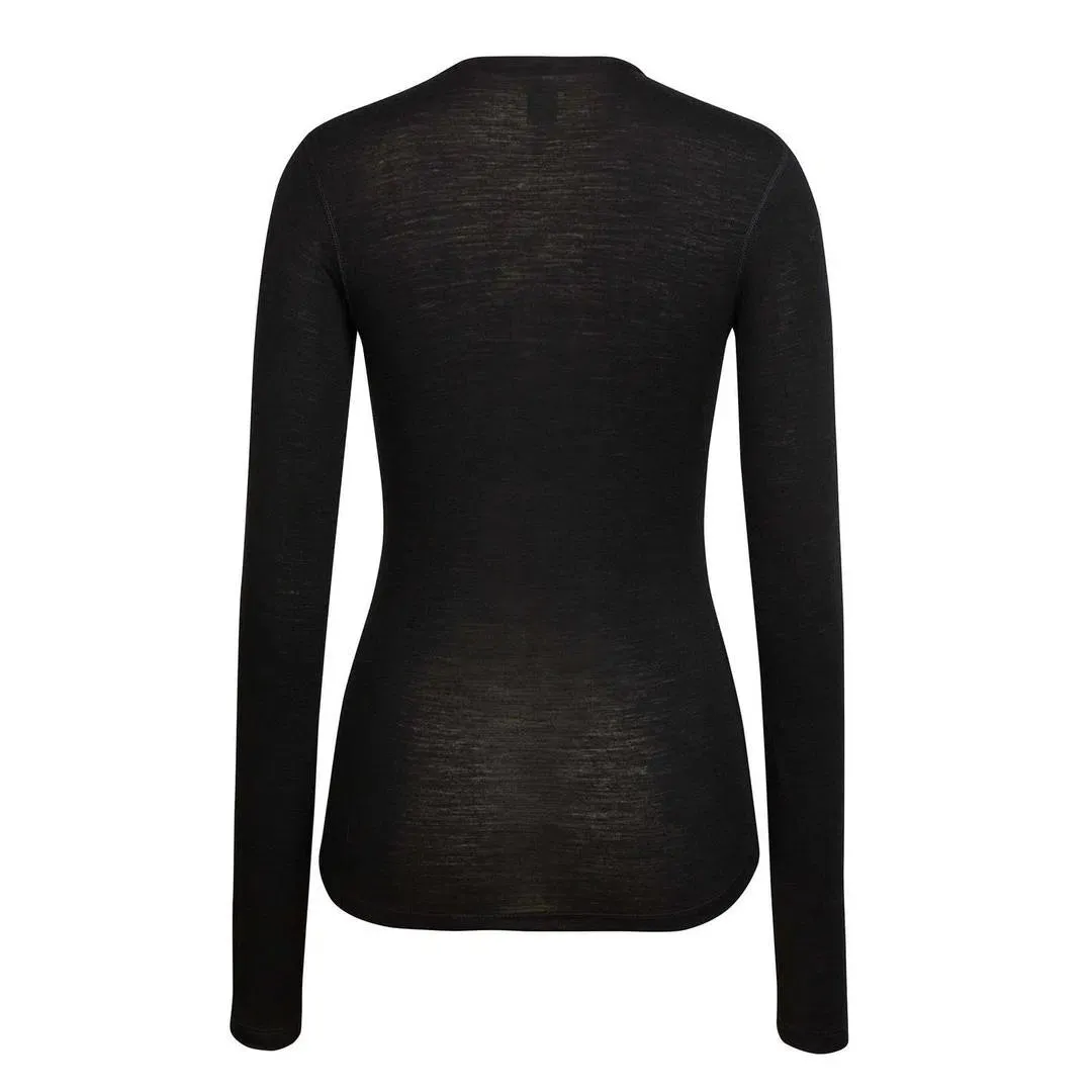 RAPHA Women Merino Base Layer Long sleeve - Black