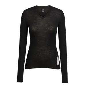 RAPHA Women Merino Base Layer Long sleeve - Black