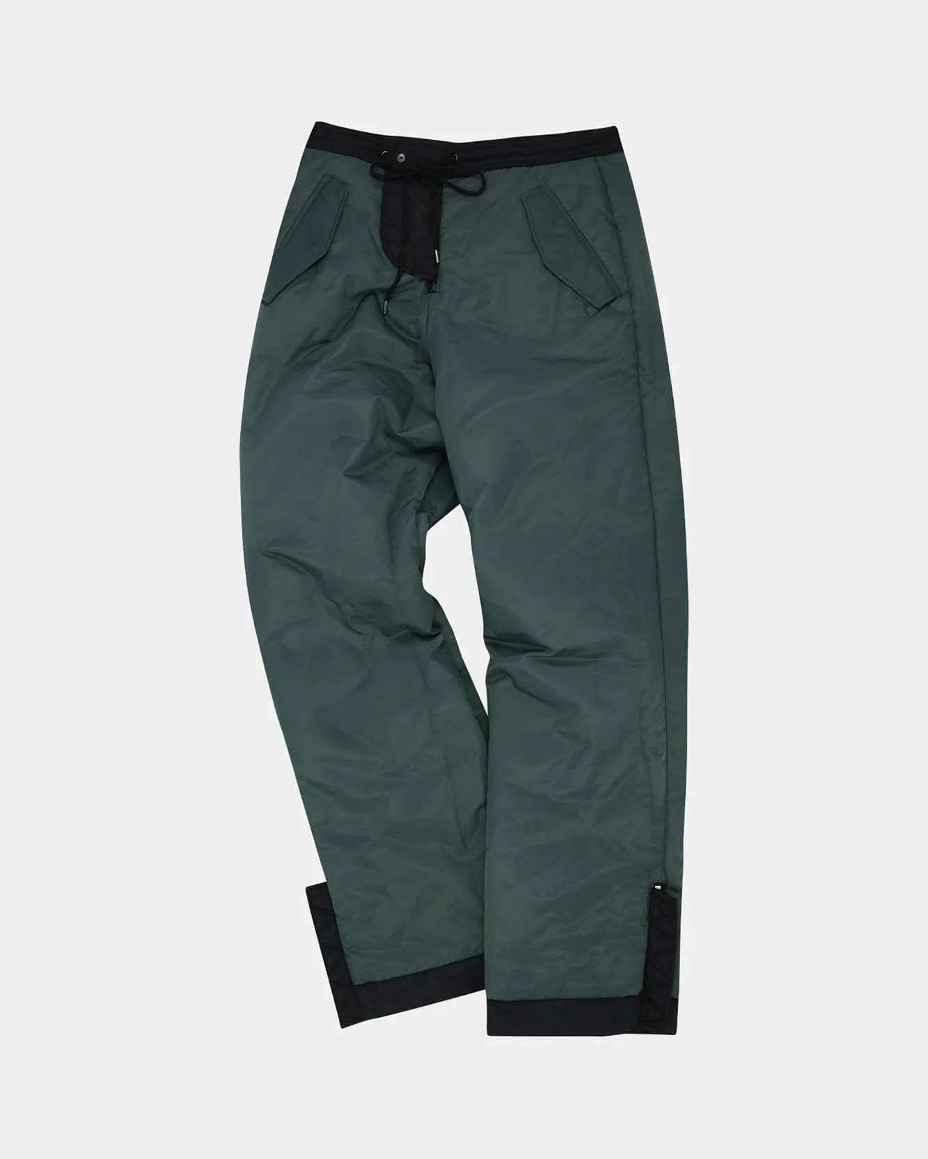 REVERSIBLE PADDED CARGO PANTS apa730m(BLACK)