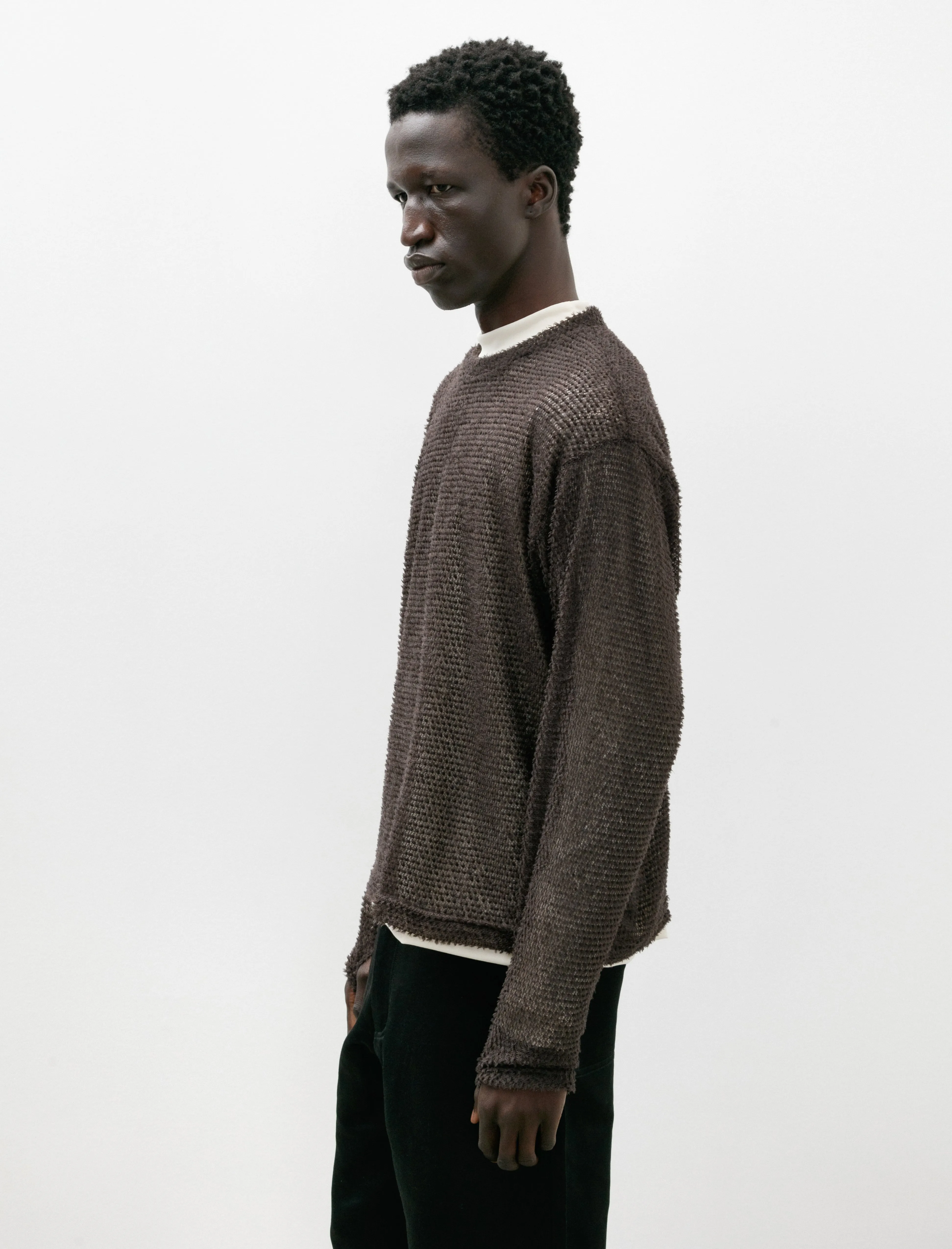 Shag LS Sweater Licorice