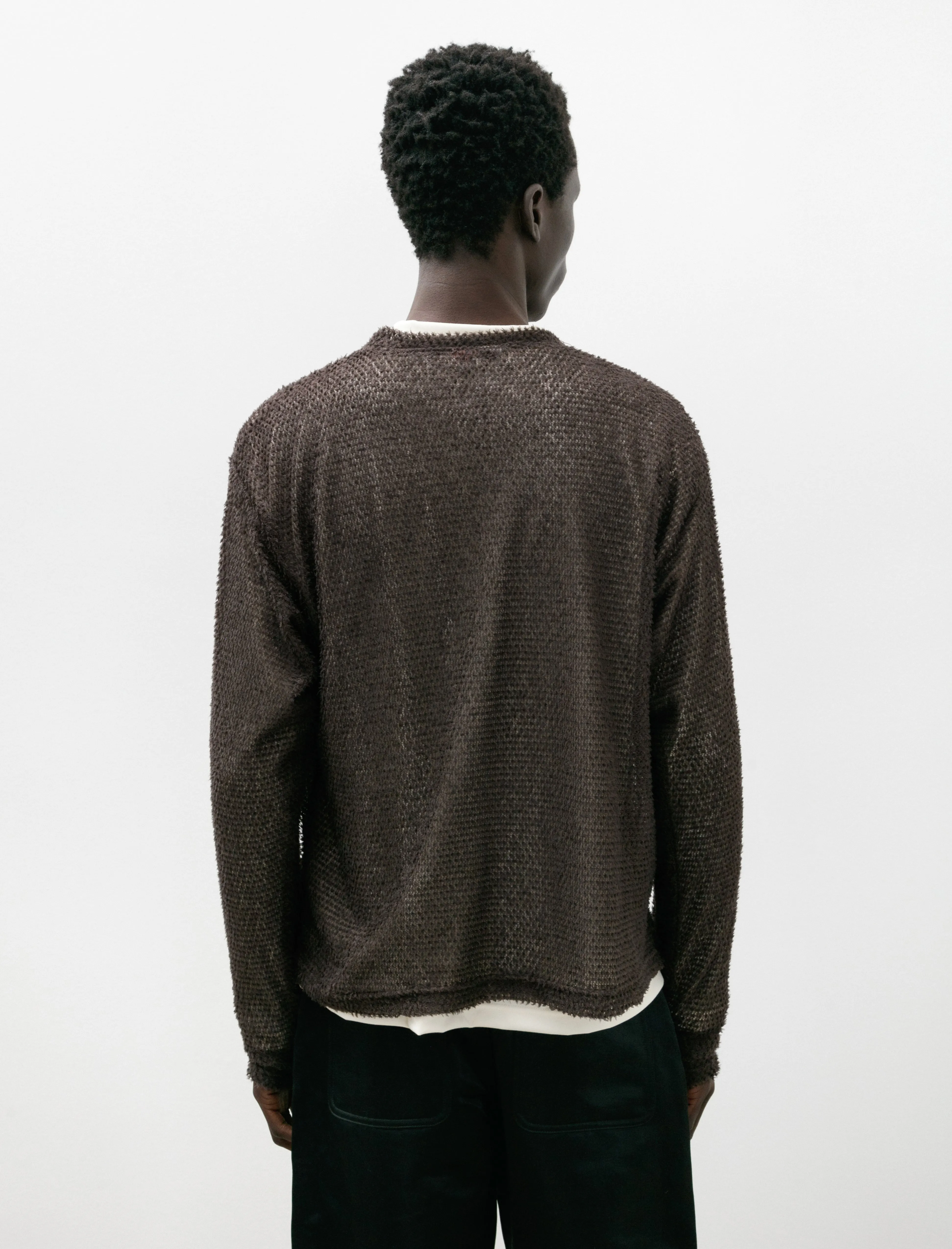 Shag LS Sweater Licorice