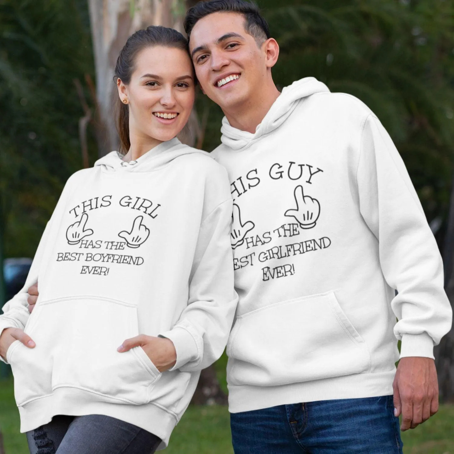 This Guy/Girl Has The Best Girlfriend/Boyfriend Ever - Cute Matching Outfits Set For Him and Her