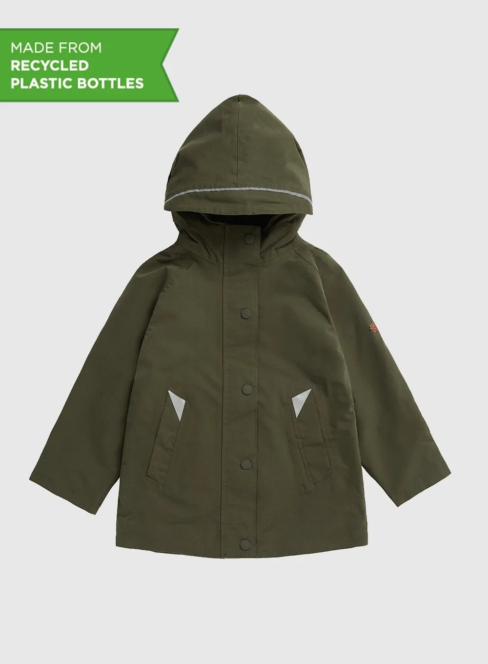 Toastie Waterproof Raincoat in Olive