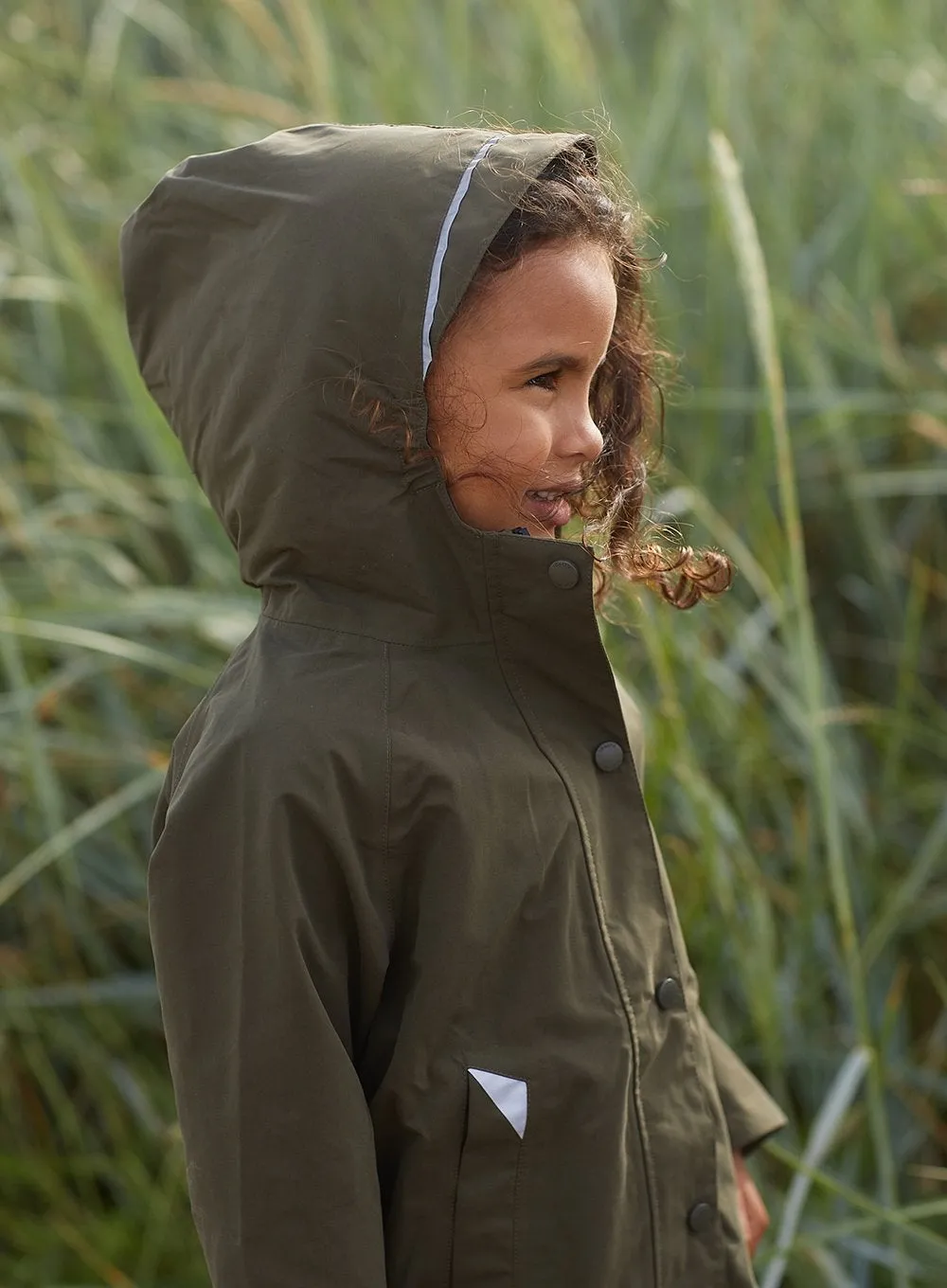 Toastie Waterproof Raincoat in Olive