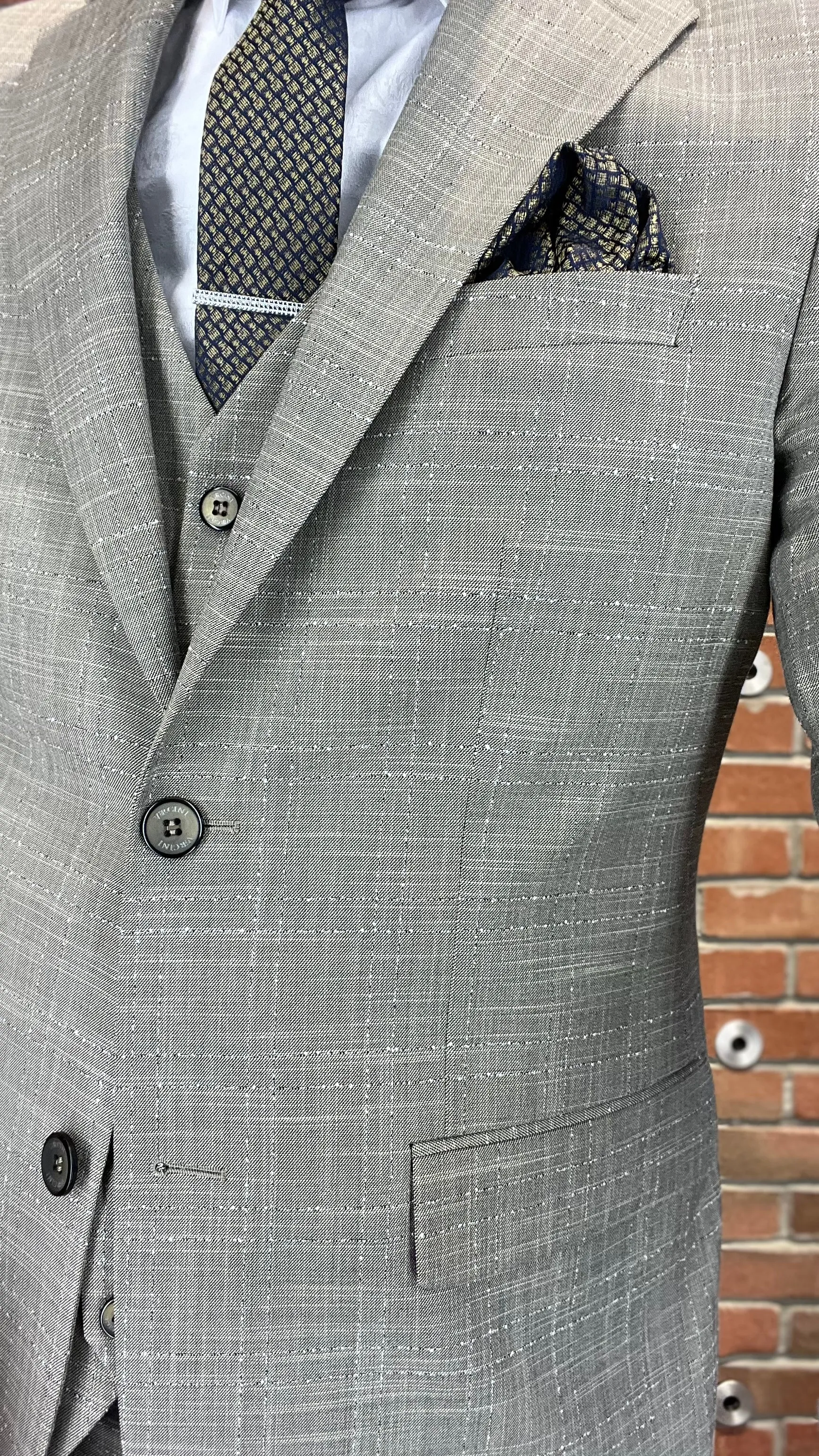 Vercini Urban Silverline Vestment Suit