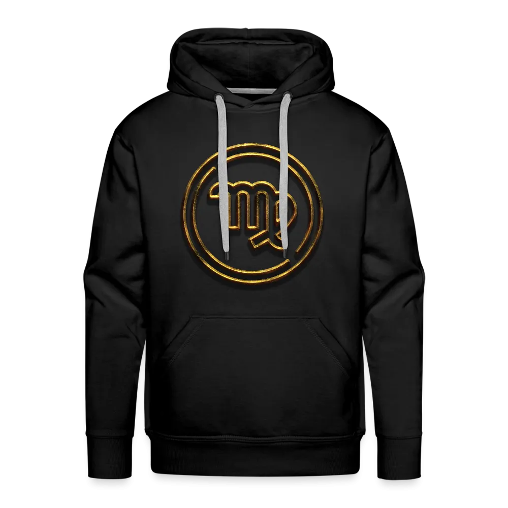 Virgo Gold 3D Men’s Premium Hoodie