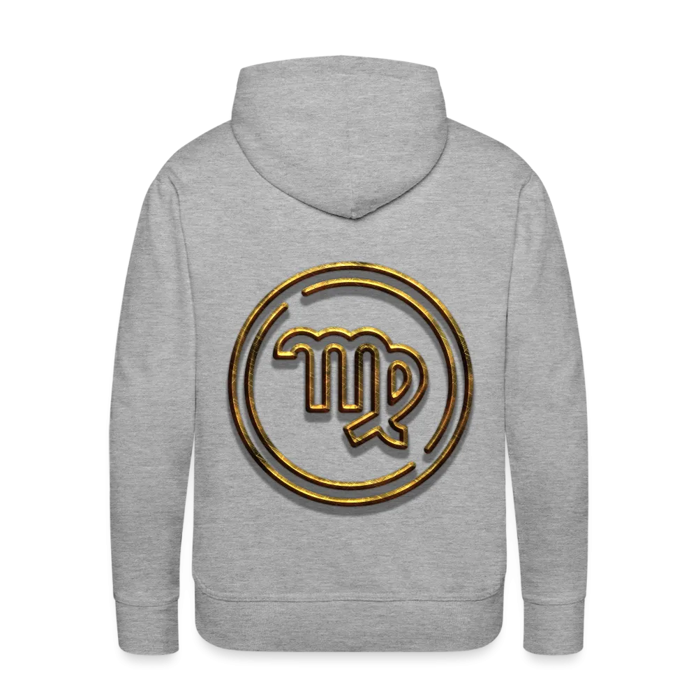 Virgo Gold 3D Men’s Premium Hoodie