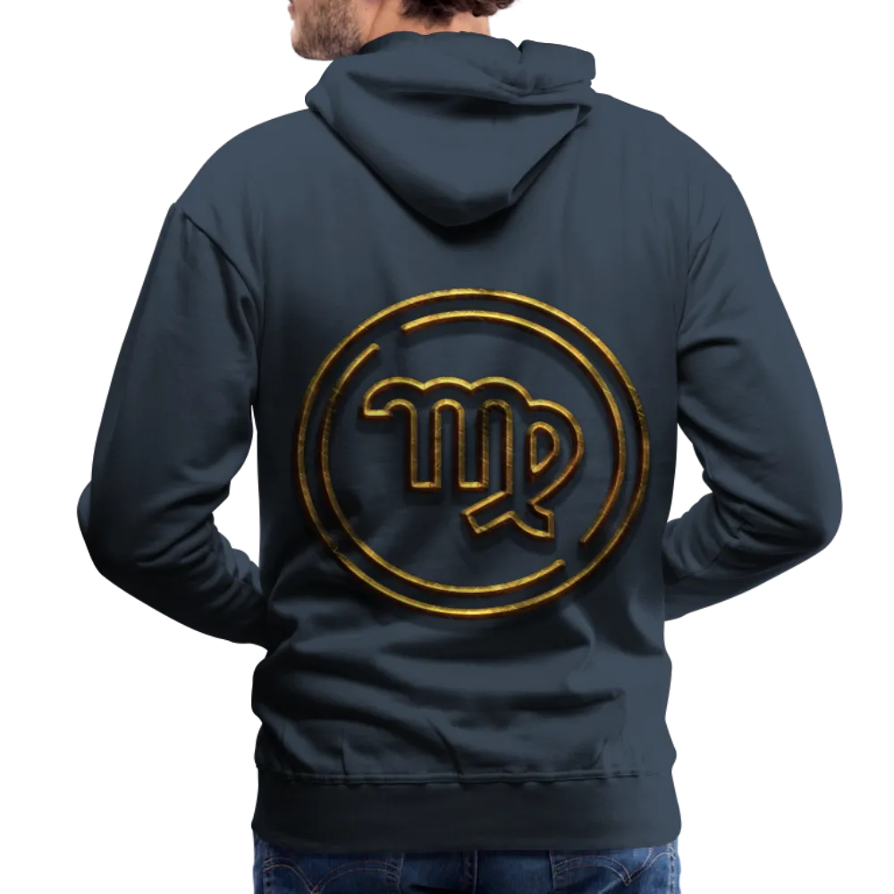 Virgo Gold 3D Men’s Premium Hoodie