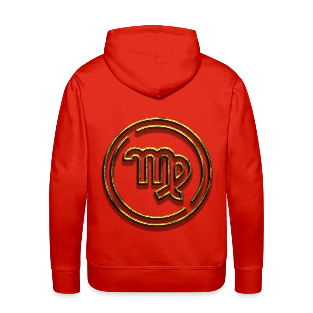 Virgo Gold 3D Men’s Premium Hoodie