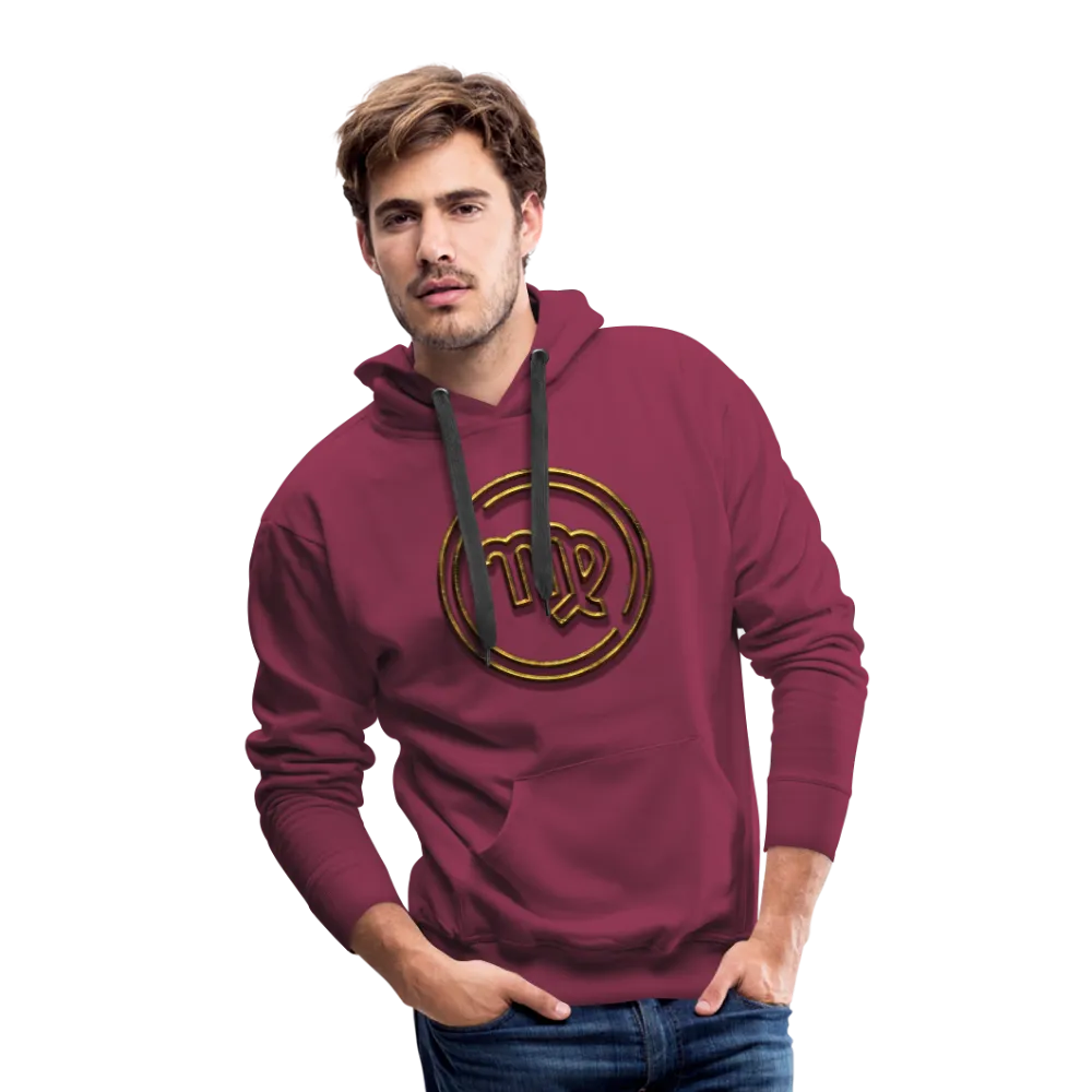 Virgo Gold 3D Men’s Premium Hoodie