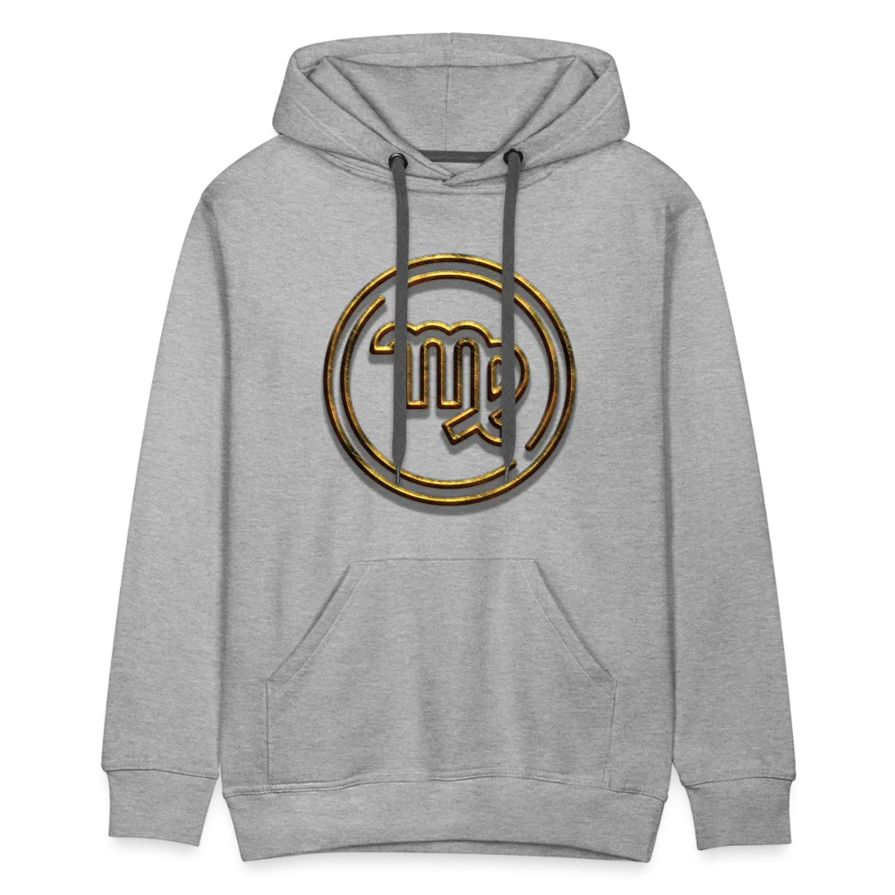 Virgo Gold 3D Men’s Premium Hoodie