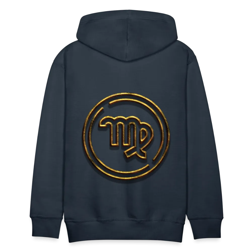 Virgo Gold 3D Men’s Premium Hoodie