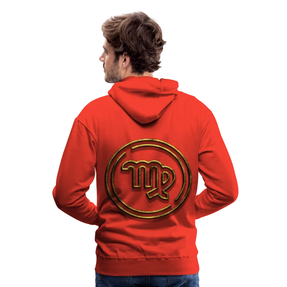 Virgo Gold 3D Men’s Premium Hoodie