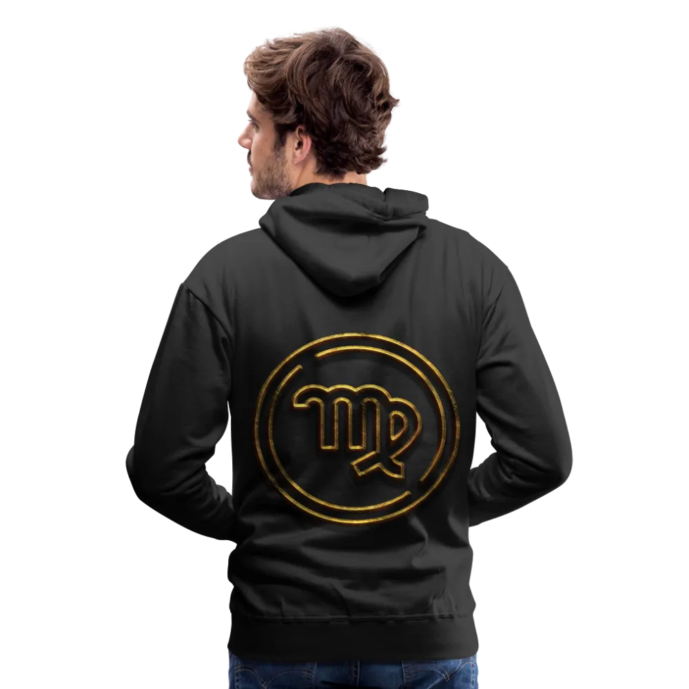 Virgo Gold 3D Men’s Premium Hoodie