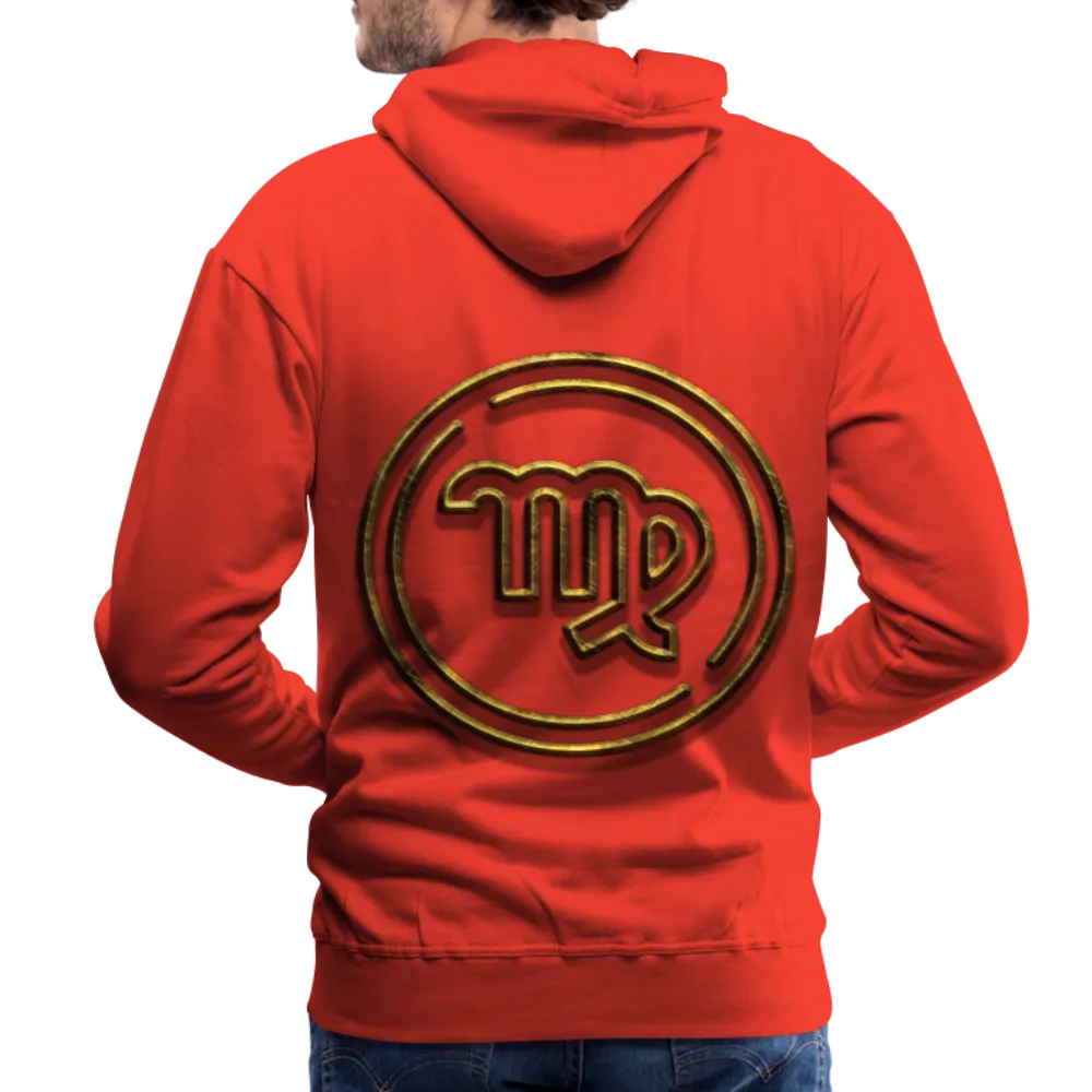 Virgo Gold 3D Men’s Premium Hoodie