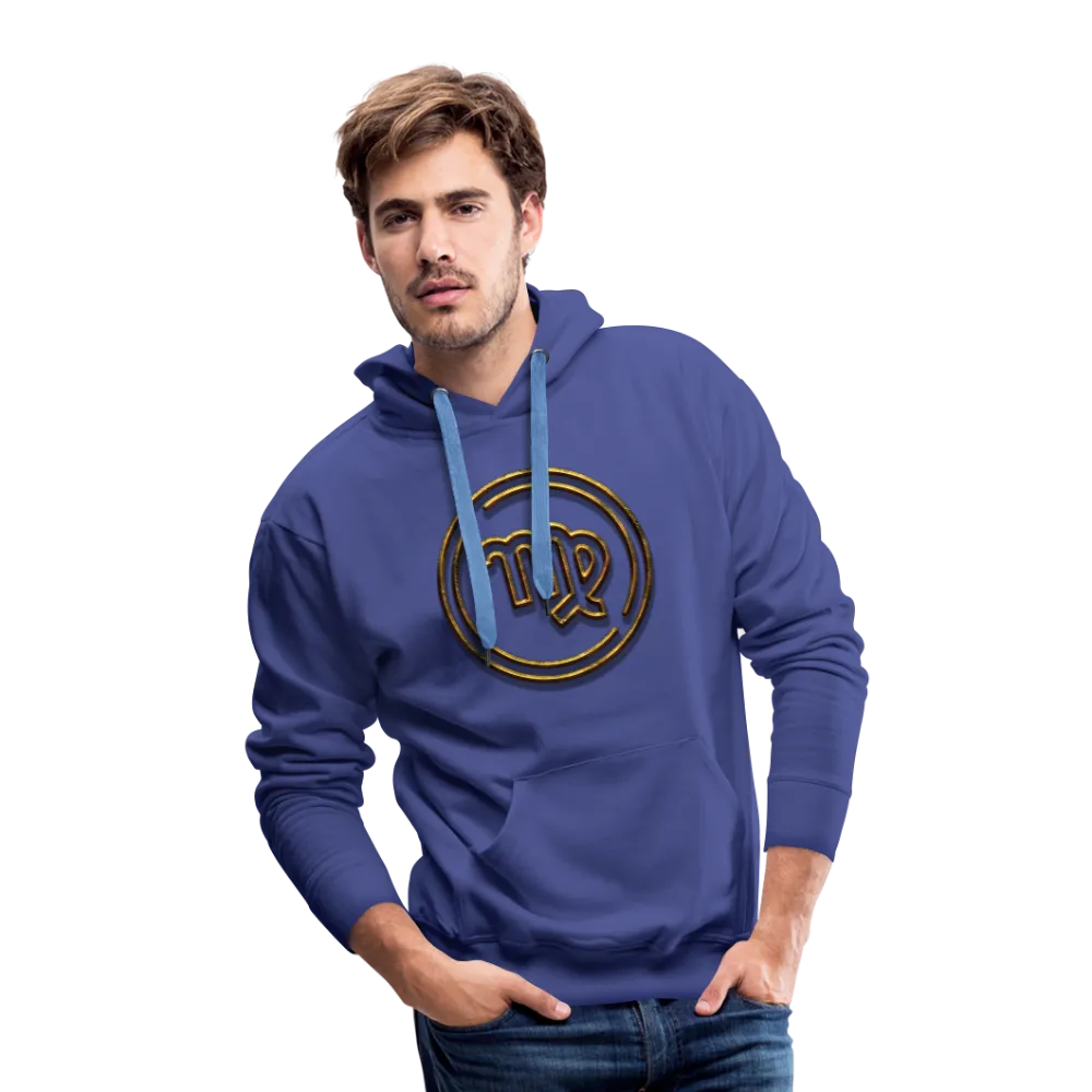 Virgo Gold 3D Men’s Premium Hoodie