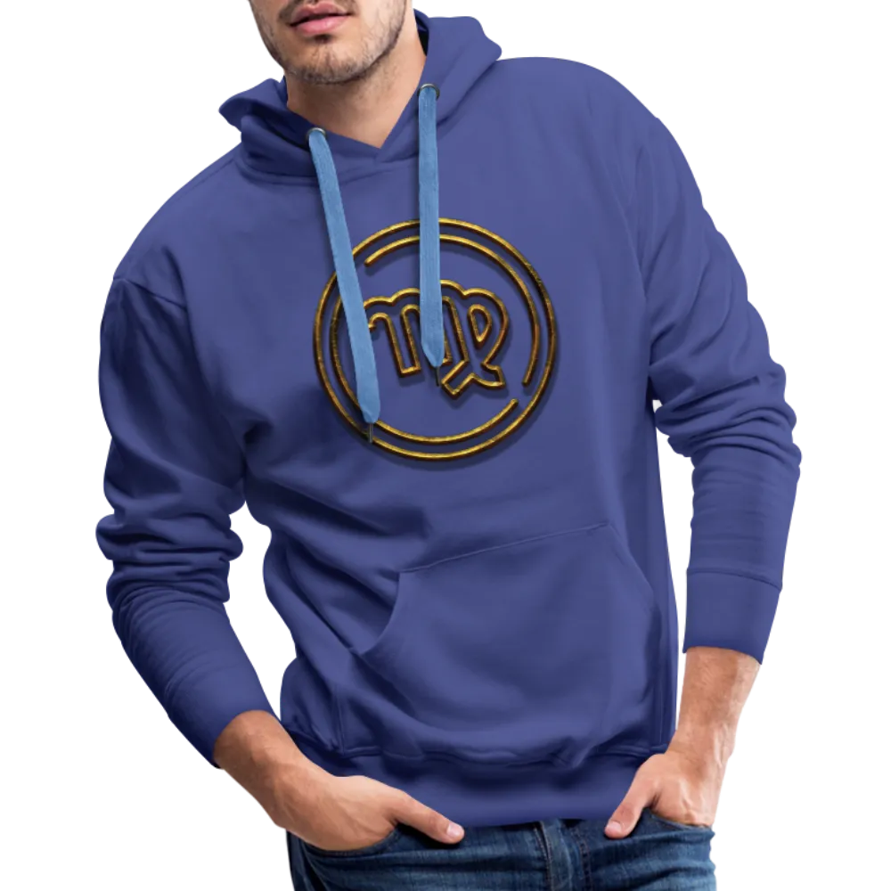 Virgo Gold 3D Men’s Premium Hoodie