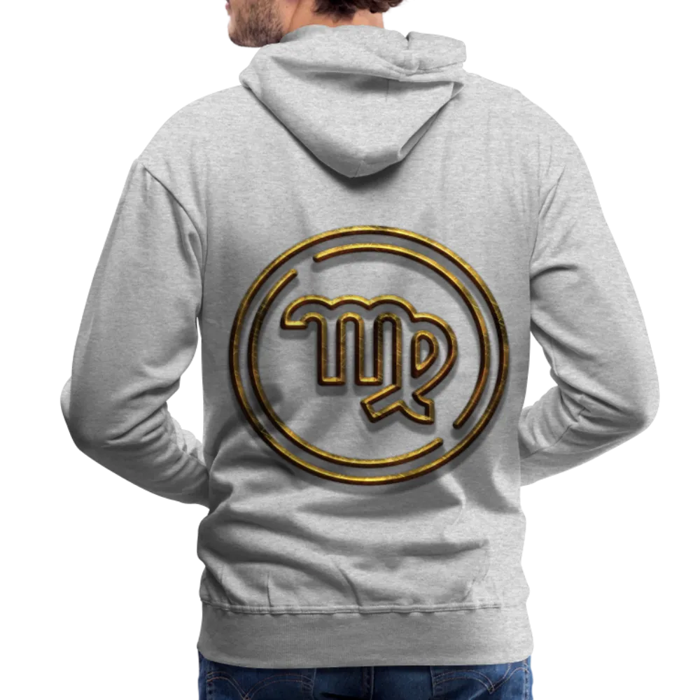 Virgo Gold 3D Men’s Premium Hoodie