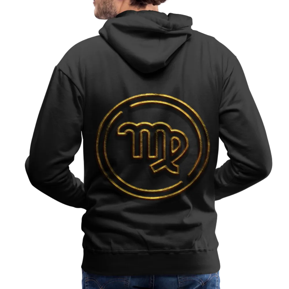 Virgo Gold 3D Men’s Premium Hoodie