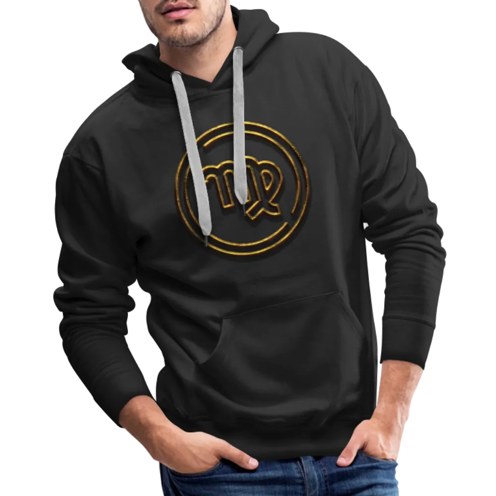 Virgo Gold 3D Men’s Premium Hoodie