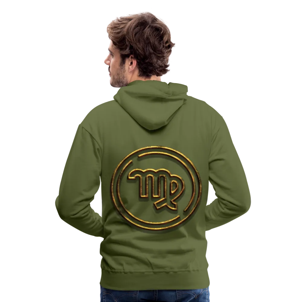 Virgo Gold 3D Men’s Premium Hoodie