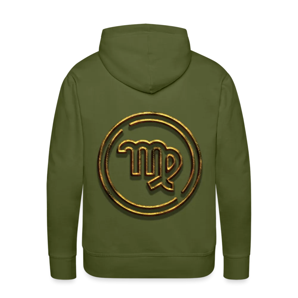 Virgo Gold 3D Men’s Premium Hoodie