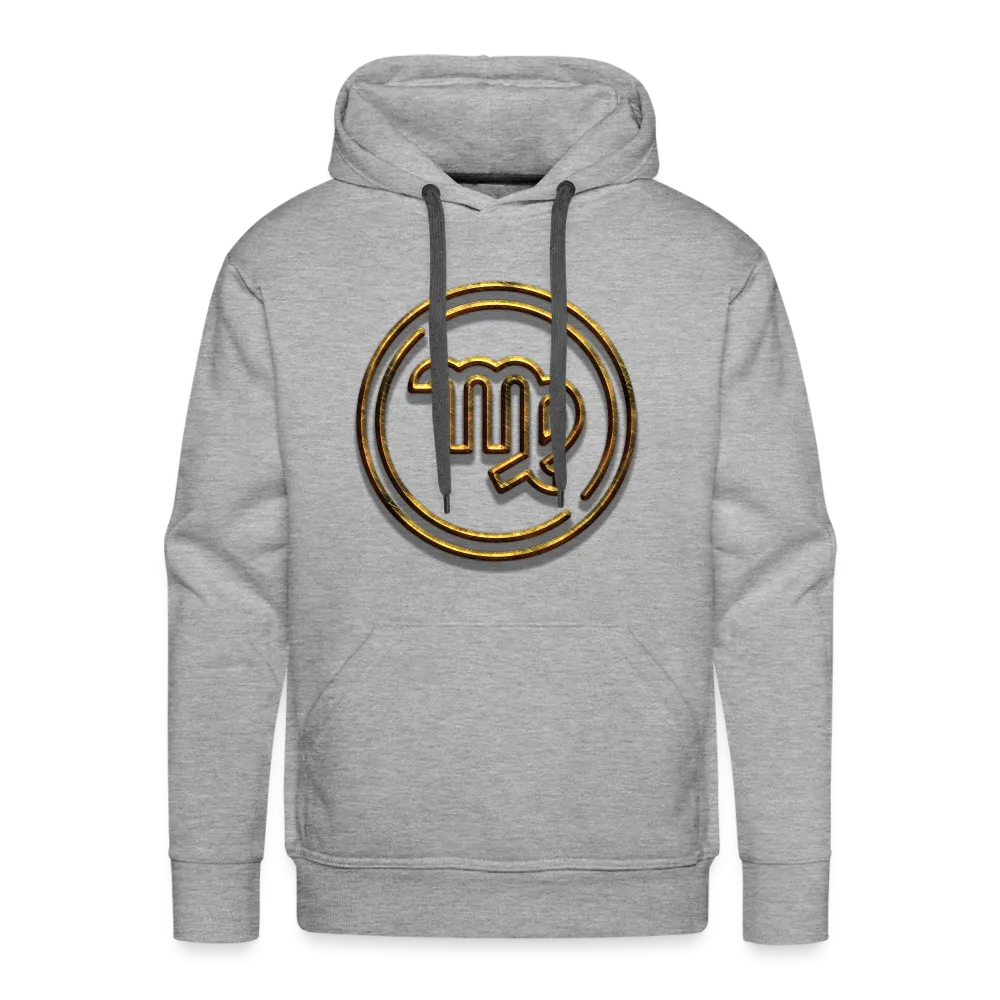 Virgo Gold 3D Men’s Premium Hoodie