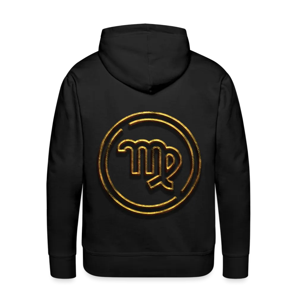 Virgo Gold 3D Men’s Premium Hoodie