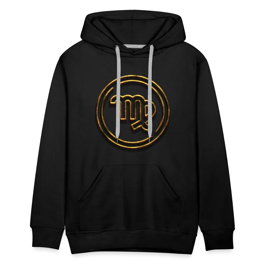 Virgo Gold 3D Men’s Premium Hoodie