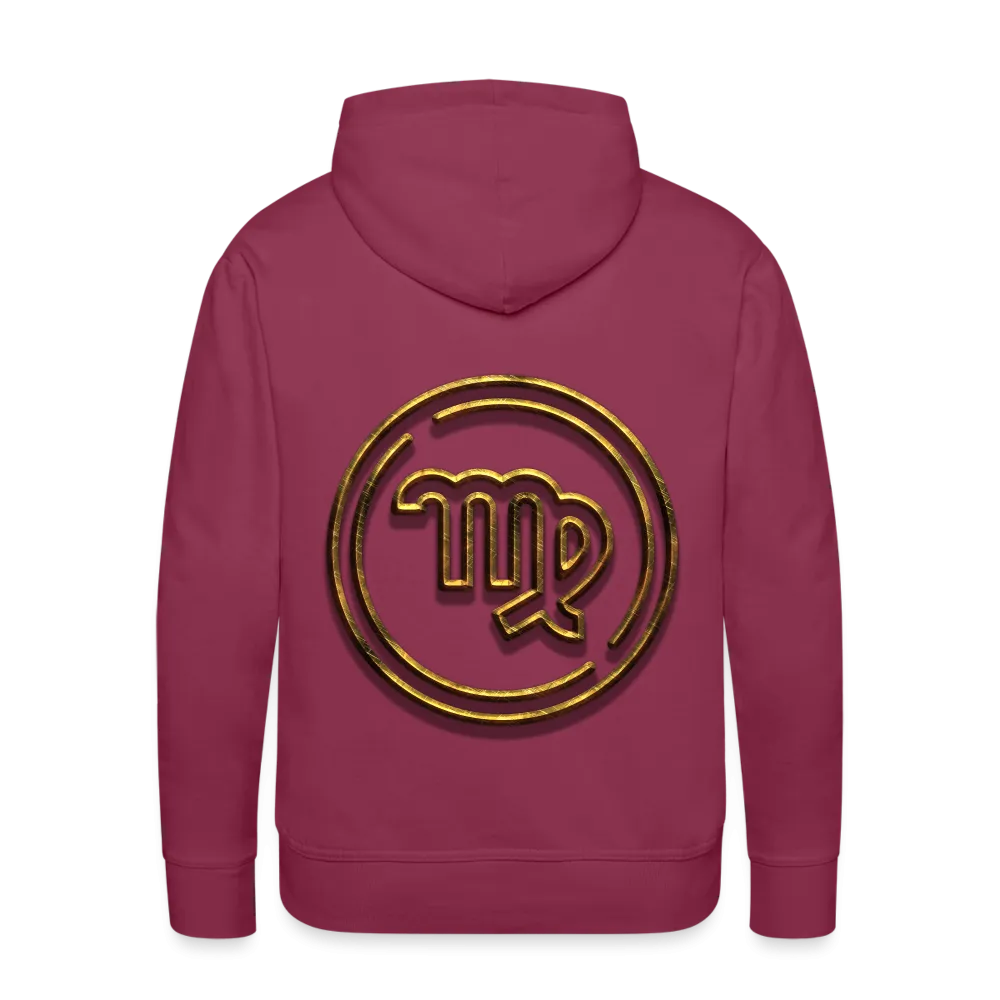 Virgo Gold 3D Men’s Premium Hoodie