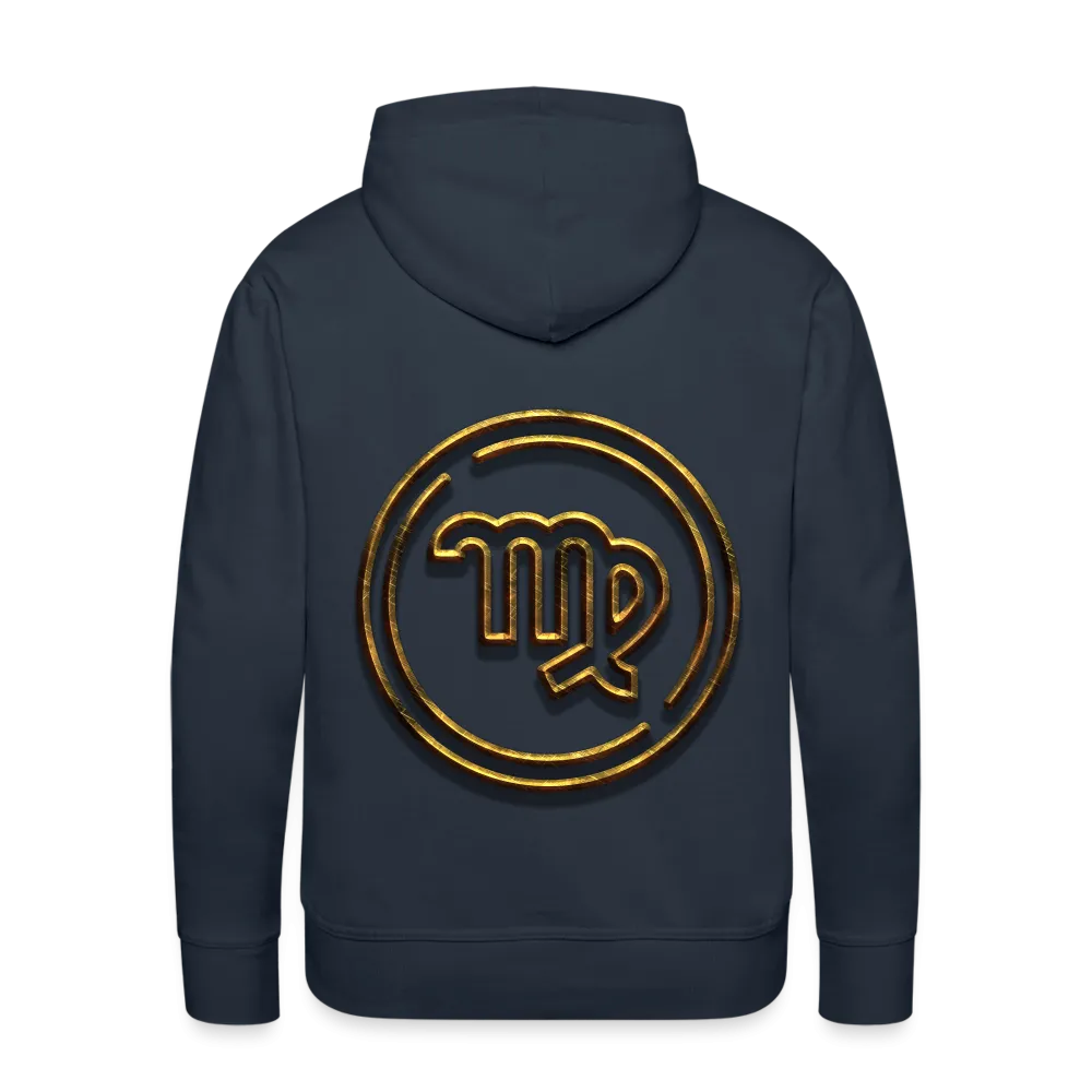 Virgo Gold 3D Men’s Premium Hoodie