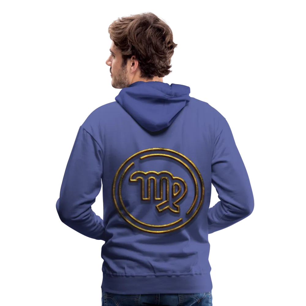 Virgo Gold 3D Men’s Premium Hoodie